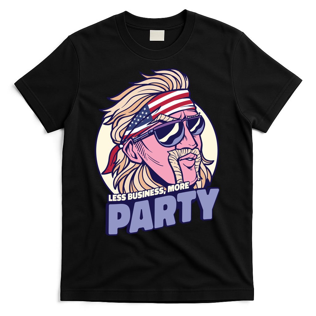 Less Business More Party 4th Of July USA T-Shirt