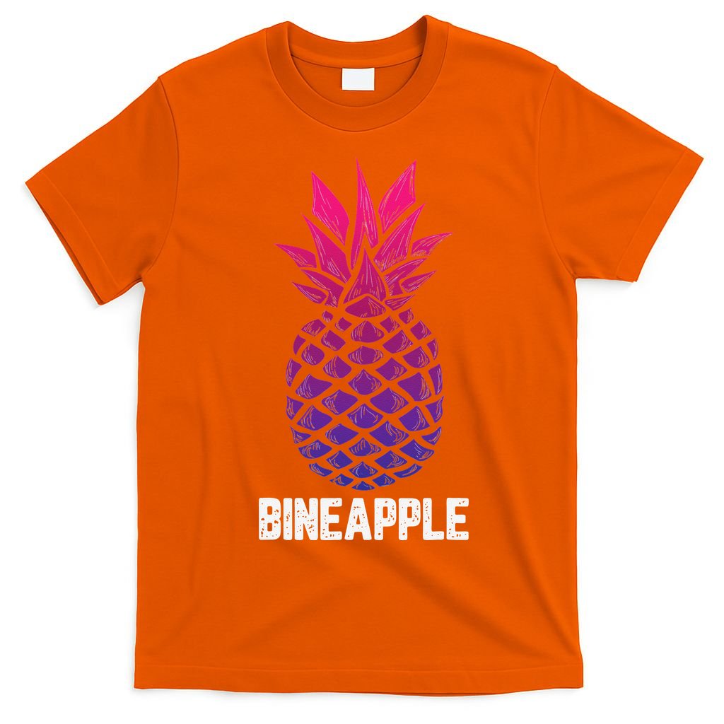 LGBTQ BiSexual Pineapple Tropical Summer Cool Pride Gifts T-Shirt