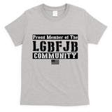 LGBFJB Community Proud Member USA Army Flag T-Shirt