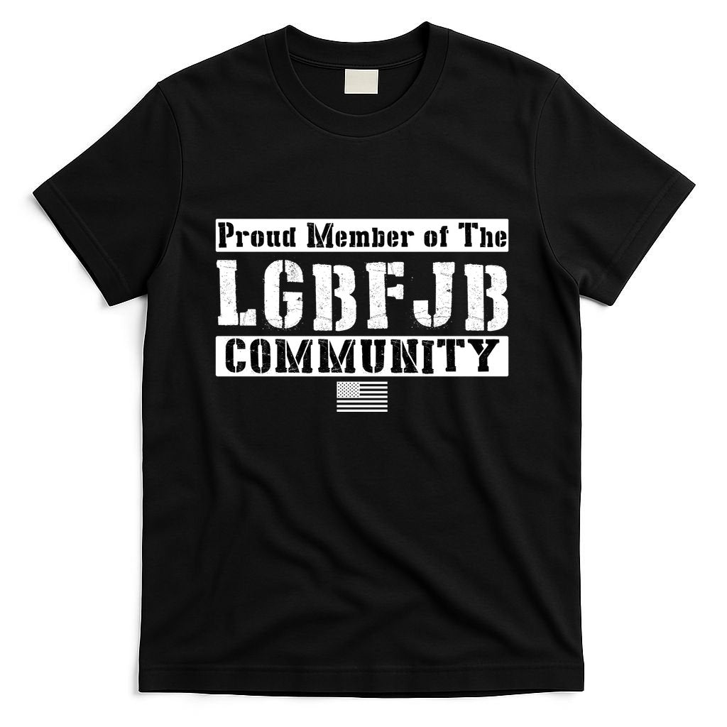 LGBFJB Community Proud Member USA Army Flag T-Shirt