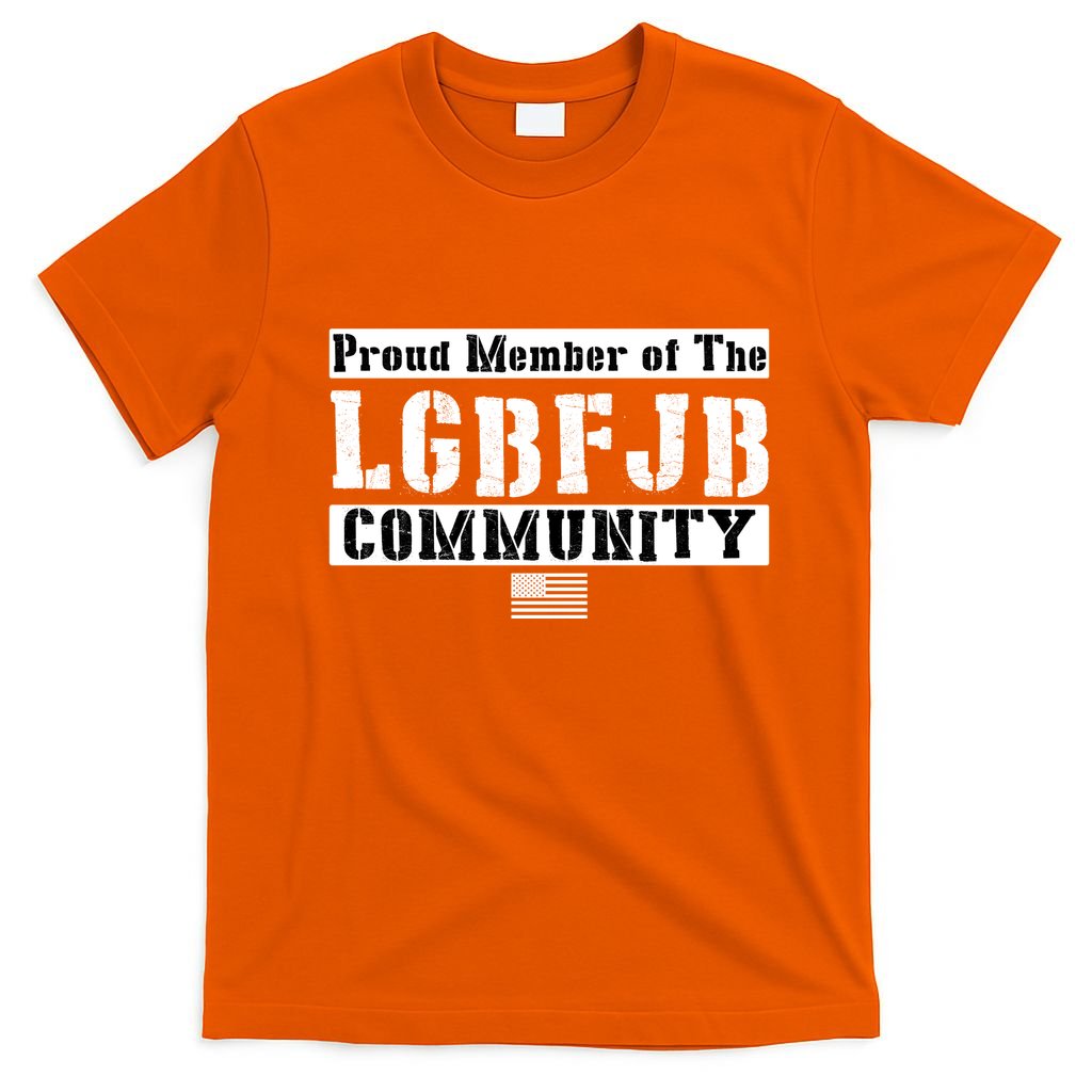 LGBFJB Community Proud Member USA Army Flag T-Shirt