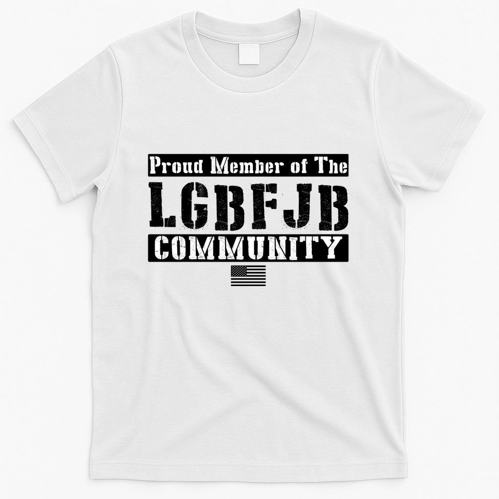 LGBFJB Community Proud Member USA Army Flag T-Shirt