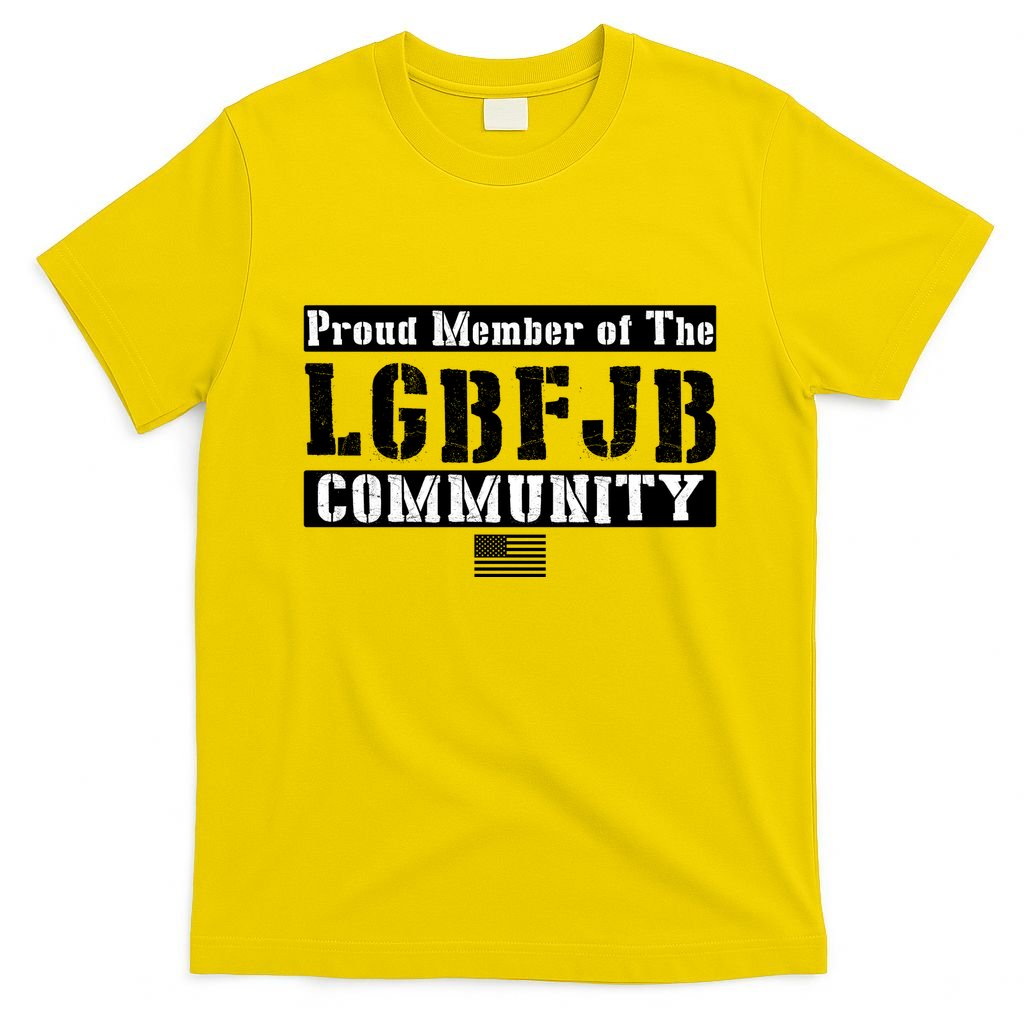 LGBFJB Community Proud Member USA Army Flag T-Shirt