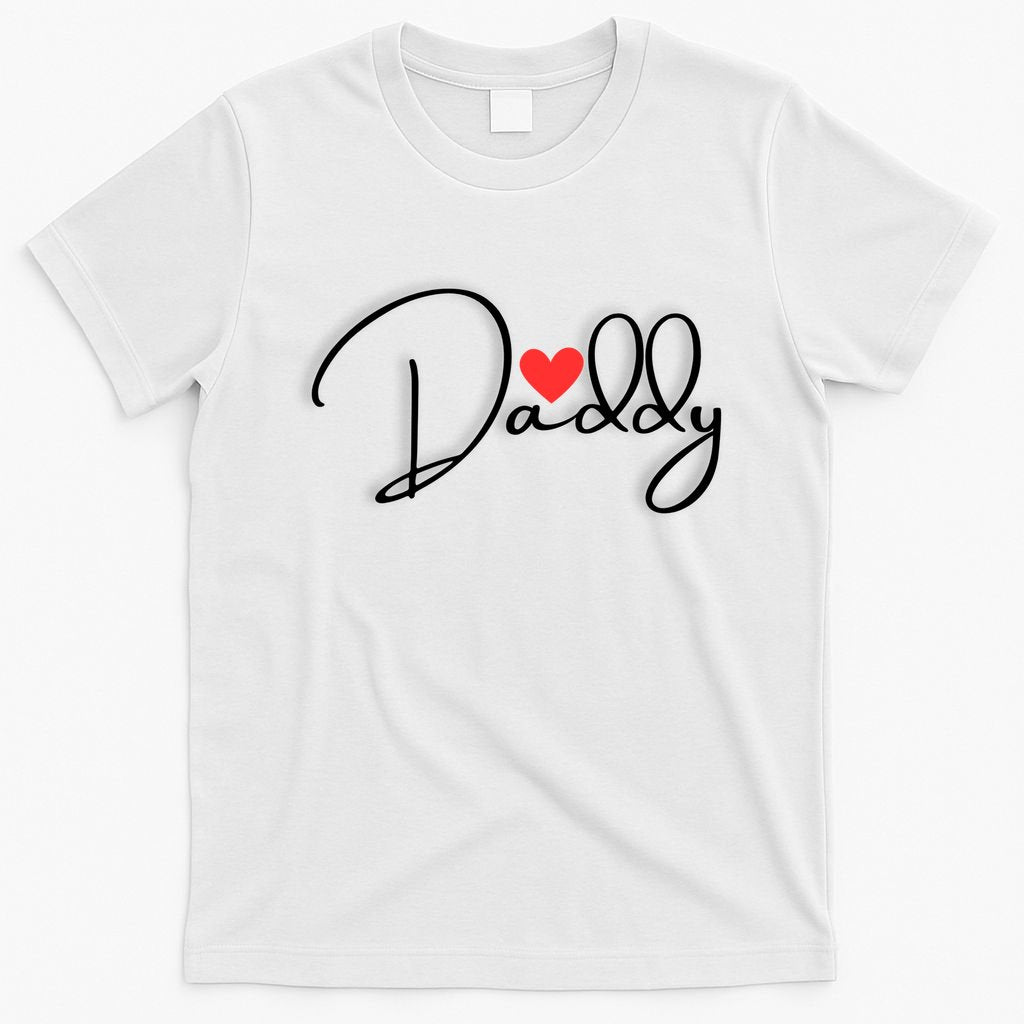 Love Daddy Cute Fathers Day Gift T-Shirt