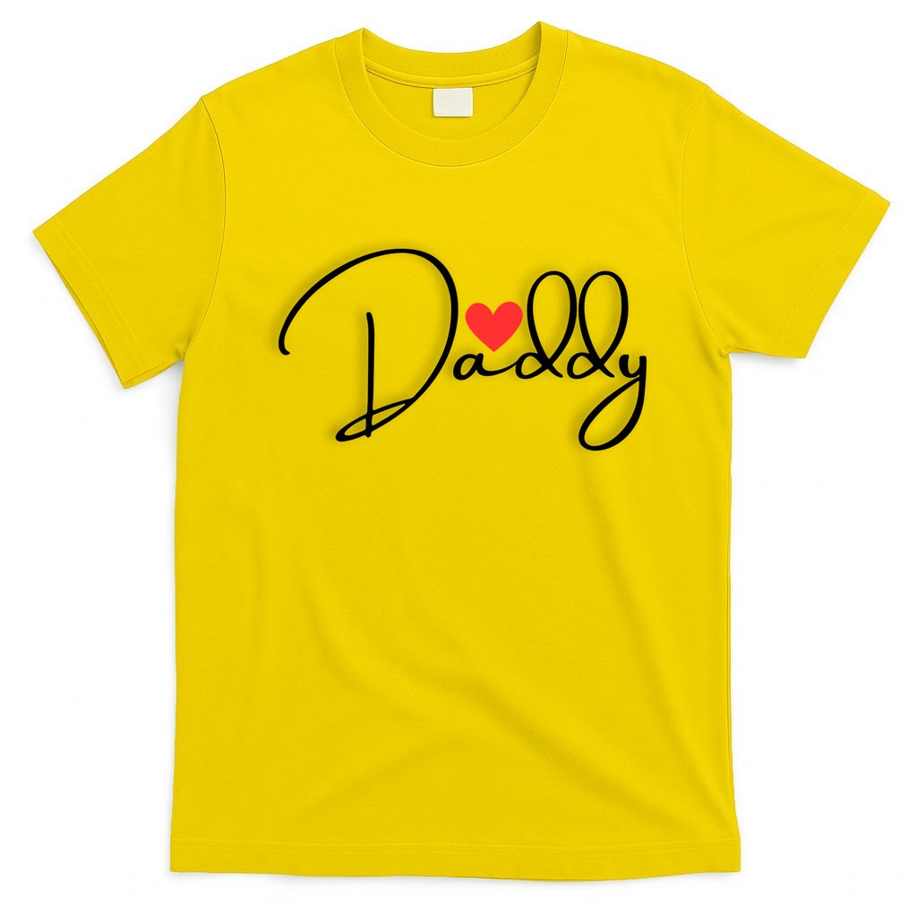 Love Daddy Cute Fathers Day Gift T-Shirt