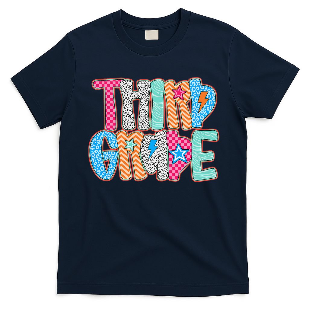Last Day Of School Third Grade Graduation Teacher Student T-Shirt