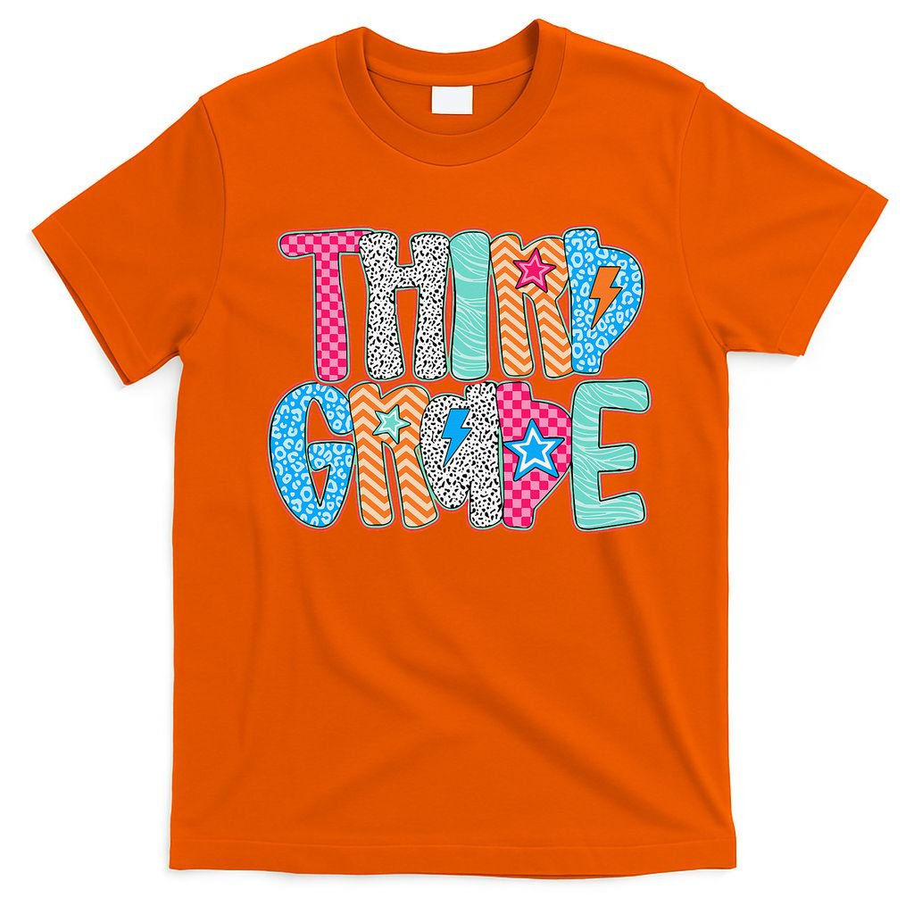 Last Day Of School Third Grade Graduation Teacher Student T-Shirt