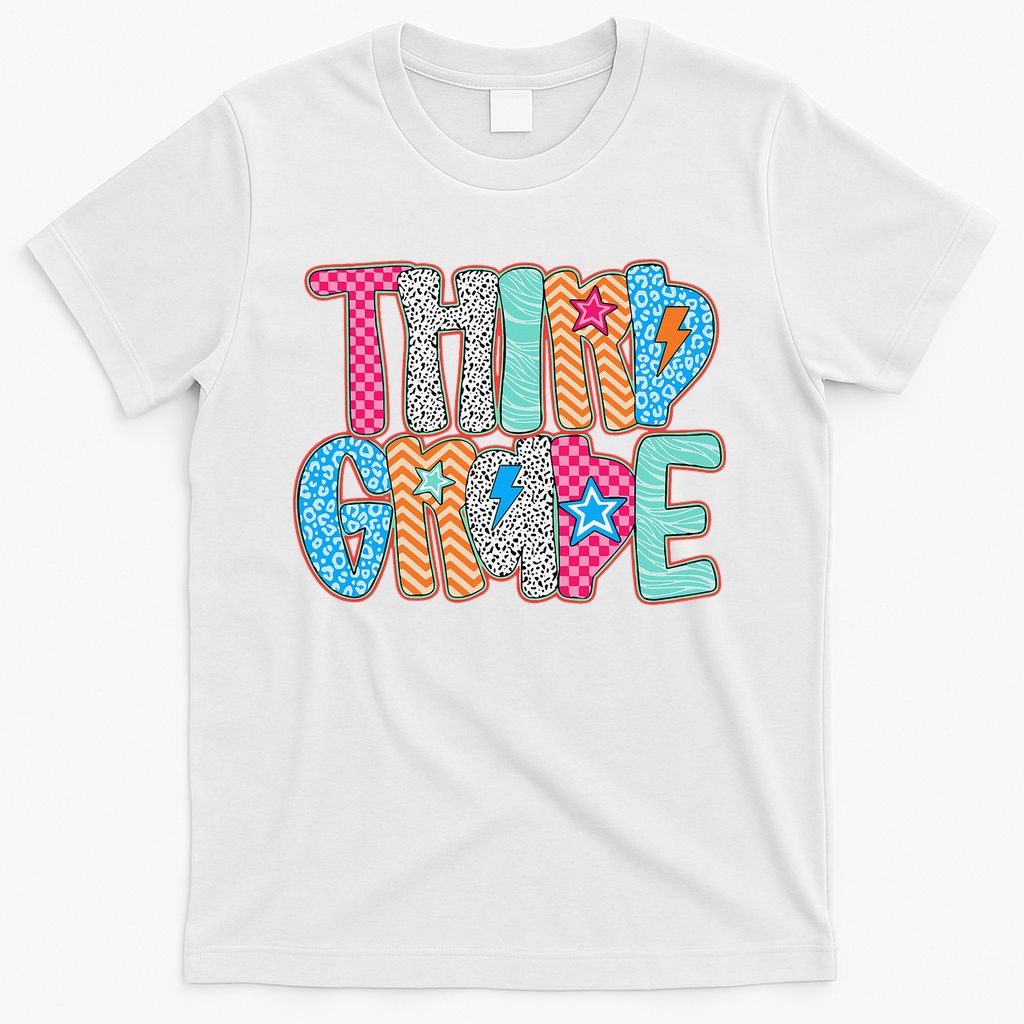 Last Day Of School Third Grade Graduation Teacher Student T-Shirt