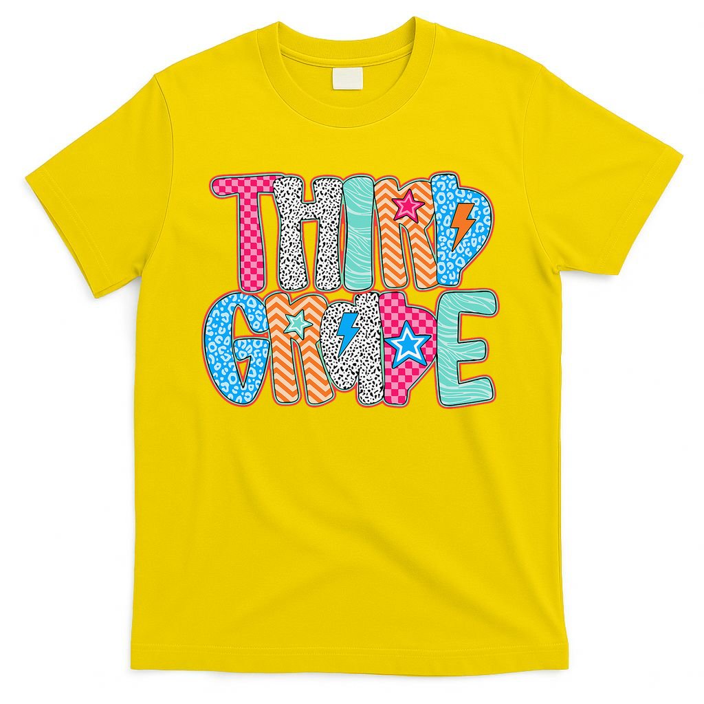Last Day Of School Third Grade Graduation Teacher Student T-Shirt