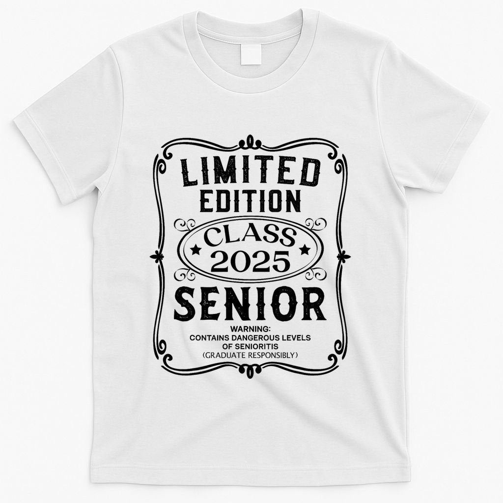 Limited Edition Class Of 2025 Senior 2025 Back To School T-Shirt