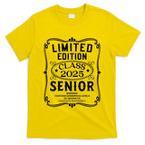 Limited Edition Class Of 2025 Senior 2025 Back To School T-Shirt