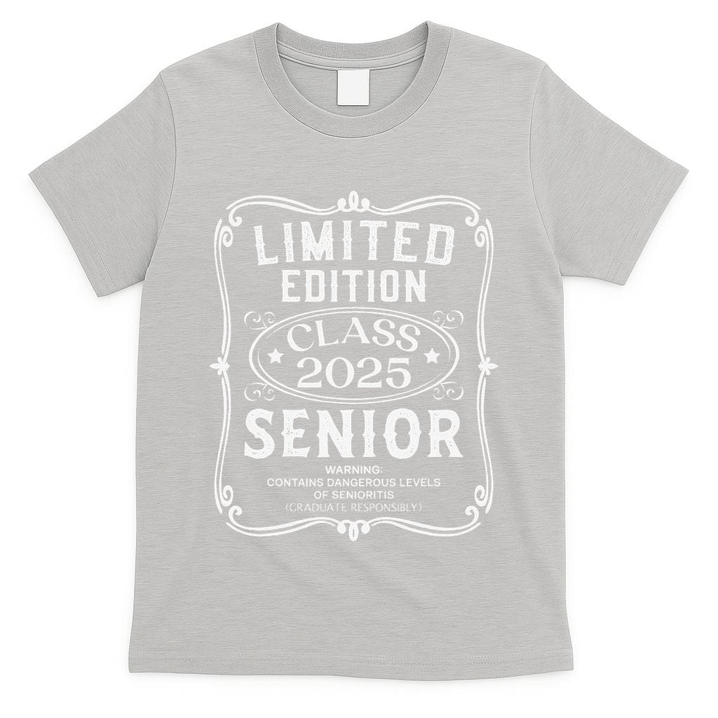 Limited Edition Class Of 2025 Senior 2025 Back To School Gift T-Shirt