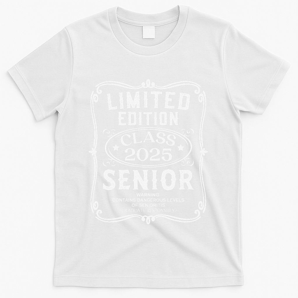 Limited Edition Class Of 2025 Senior 2025 Back To School Gift T-Shirt