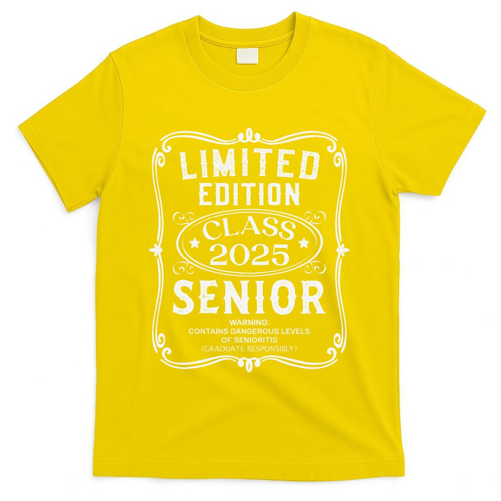 Limited Edition Class Of 2025 Senior 2025 Back To School Gift T-Shirt