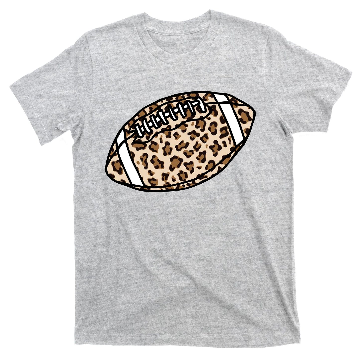Leopard Football Cute Gift T-Shirt