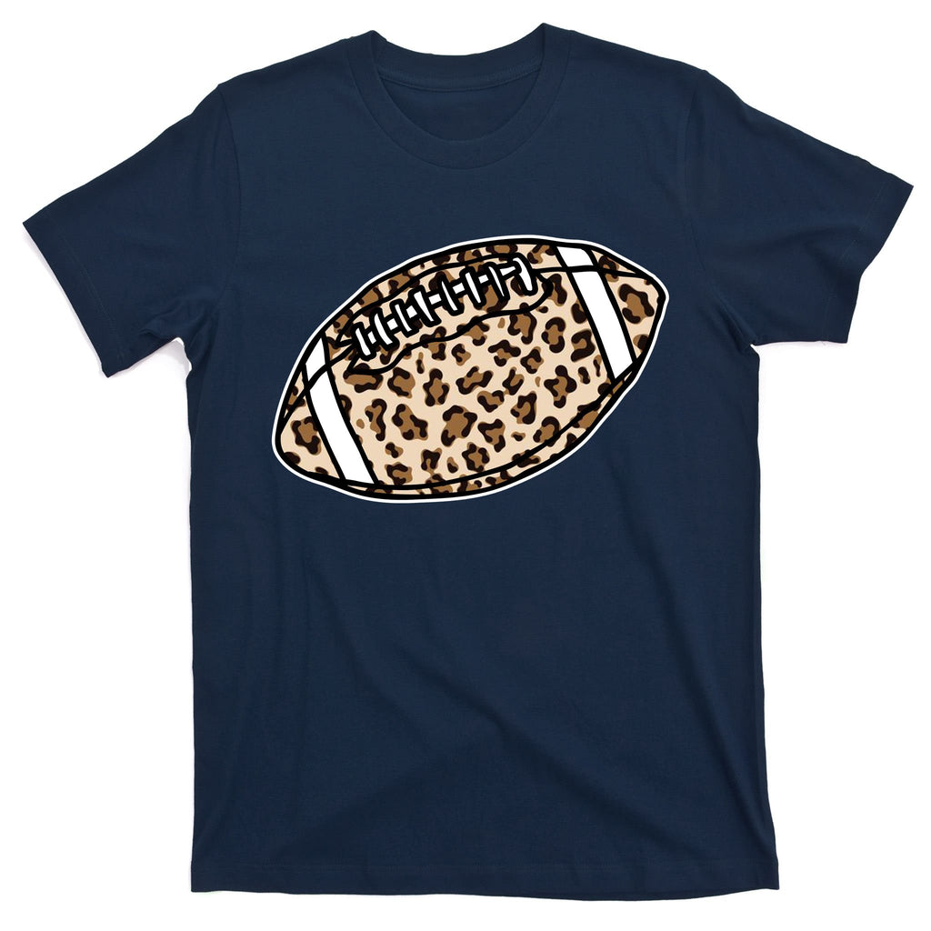 Leopard Football Cute Gift T-Shirt
