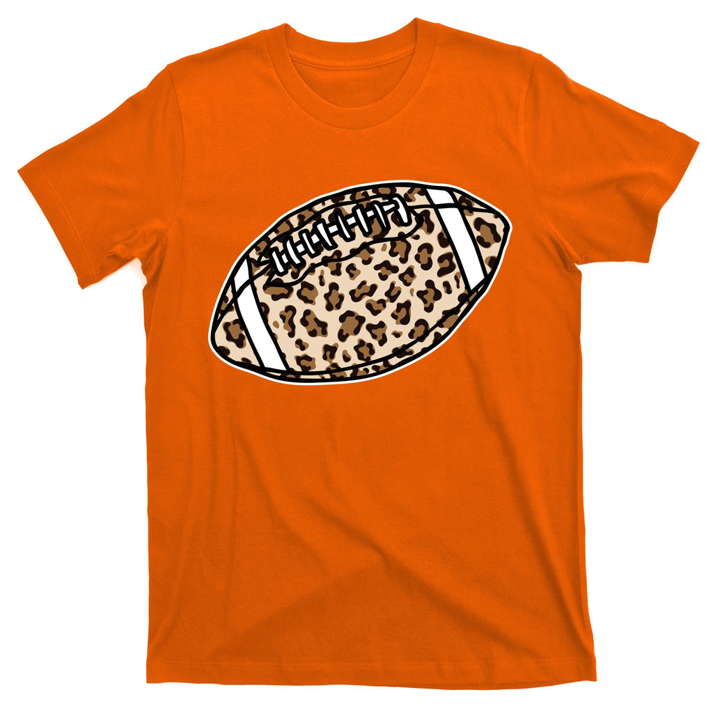 Leopard Football Cute Gift T-Shirt