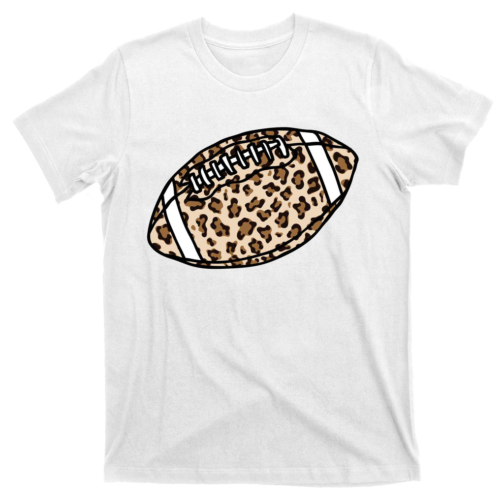 Leopard Football Cute Gift T-Shirt