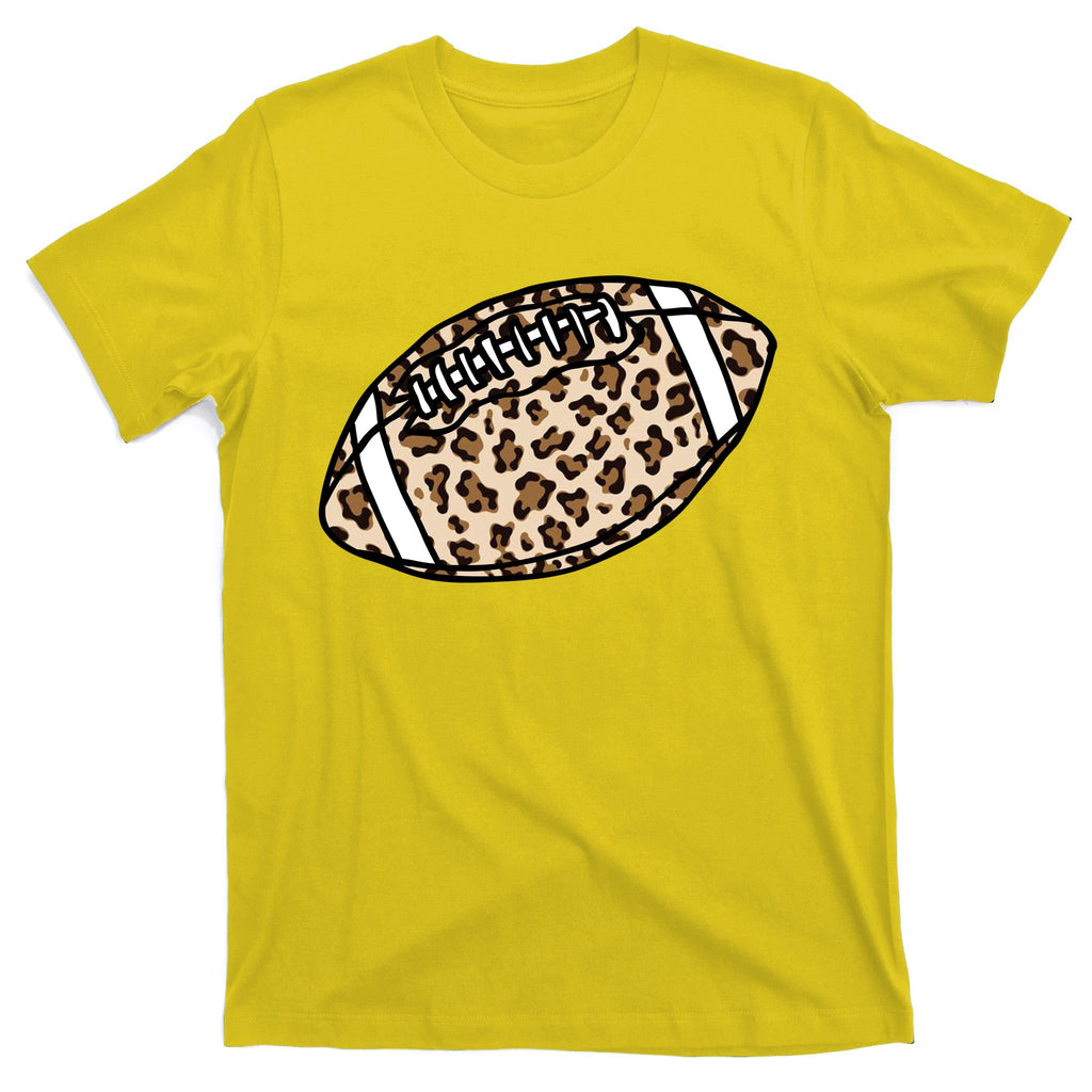Leopard Football Cute Gift T-Shirt