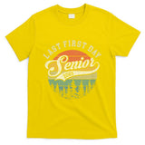 Last First Day Senior 2025 Class Of 2025 Back To School T-Shirt