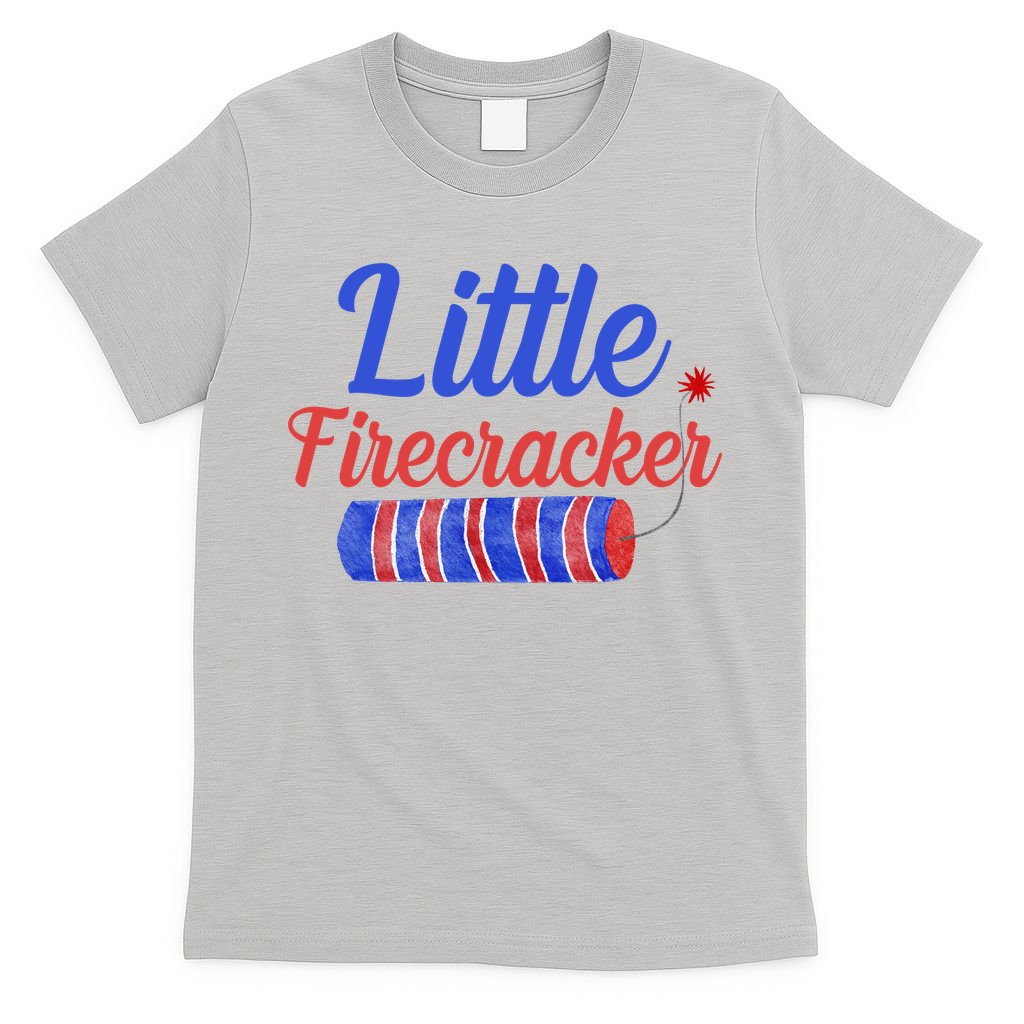 Little Firecracker Funny 4th Of July T-Shirt