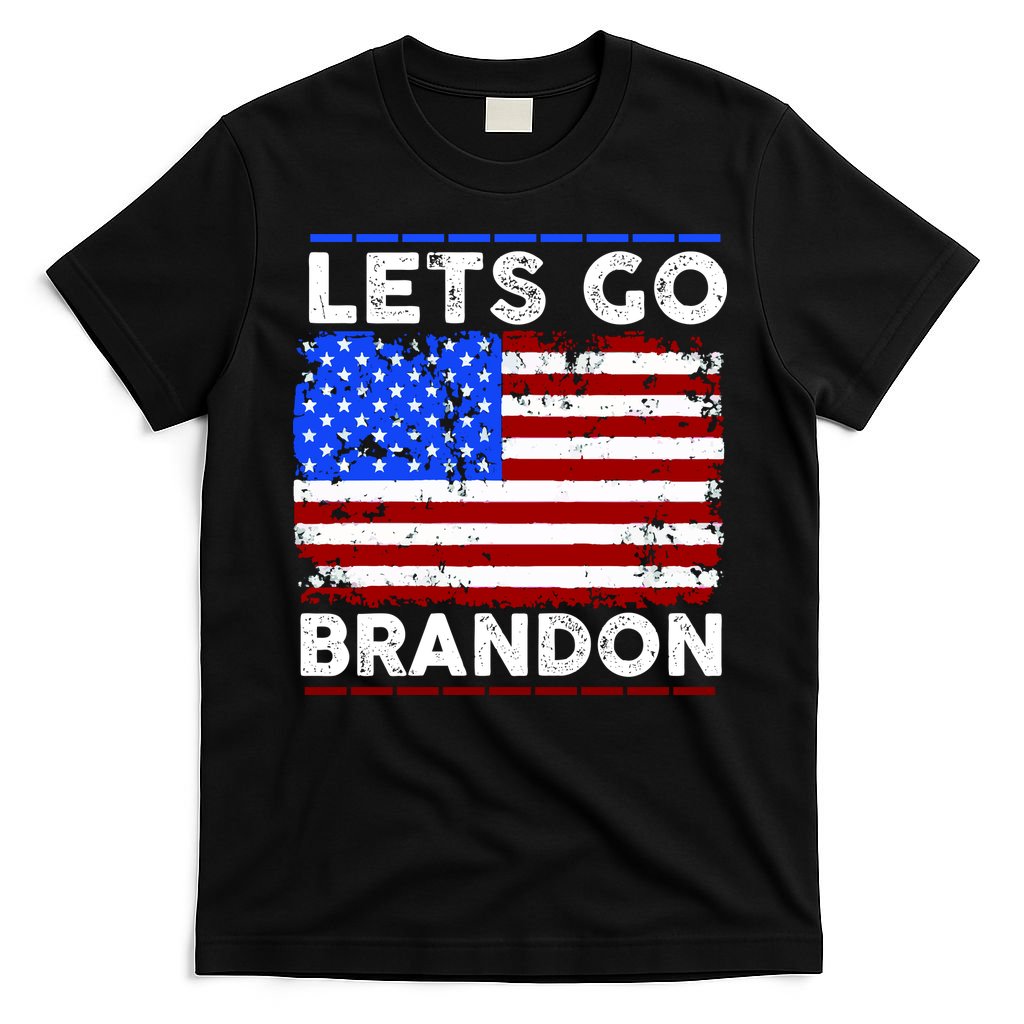 Lets Go Brandon USA Flag LGB United States T-Shirt
