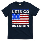 Lets Go Brandon USA Flag LGB United States T-Shirt