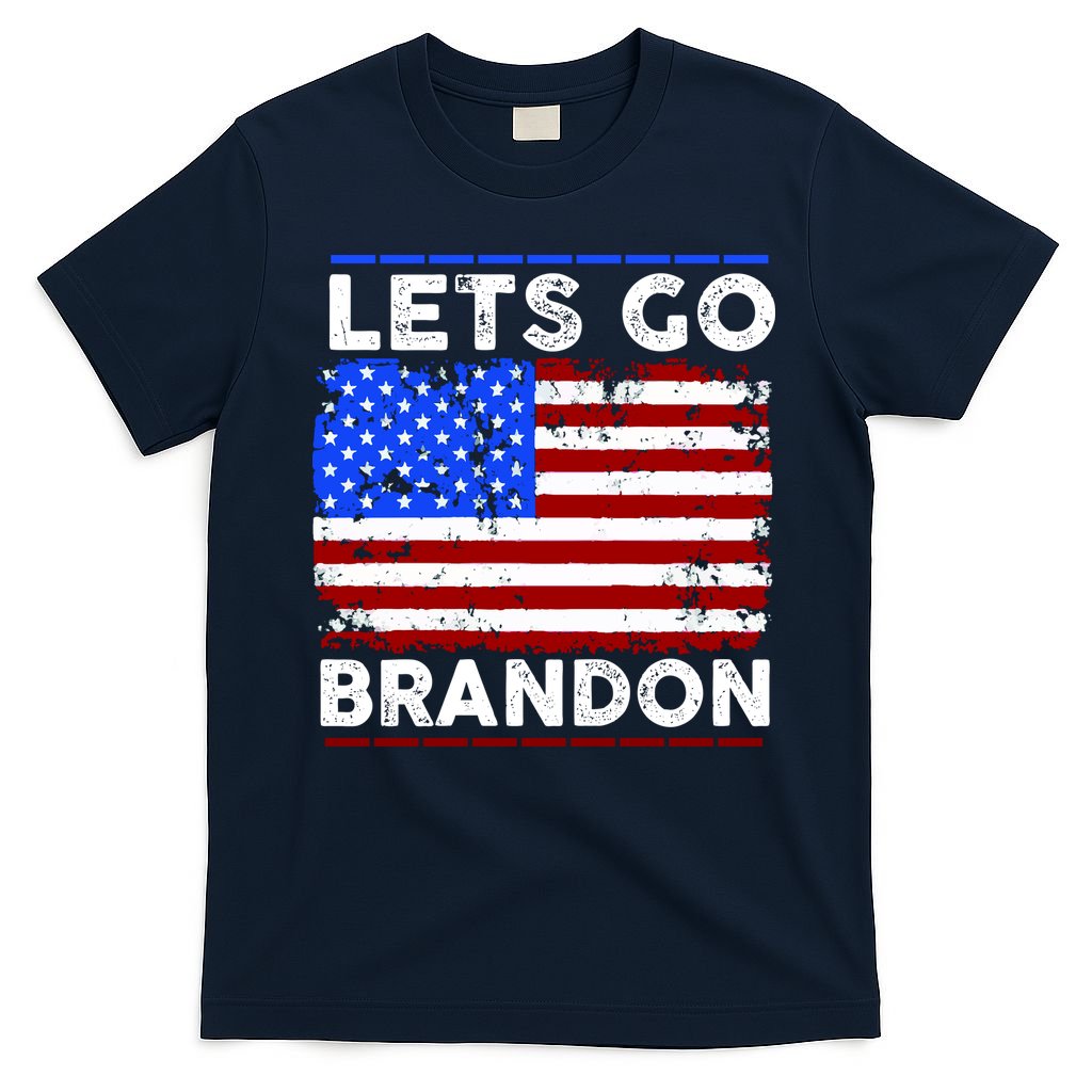 Lets Go Brandon USA Flag LGB United States T-Shirt