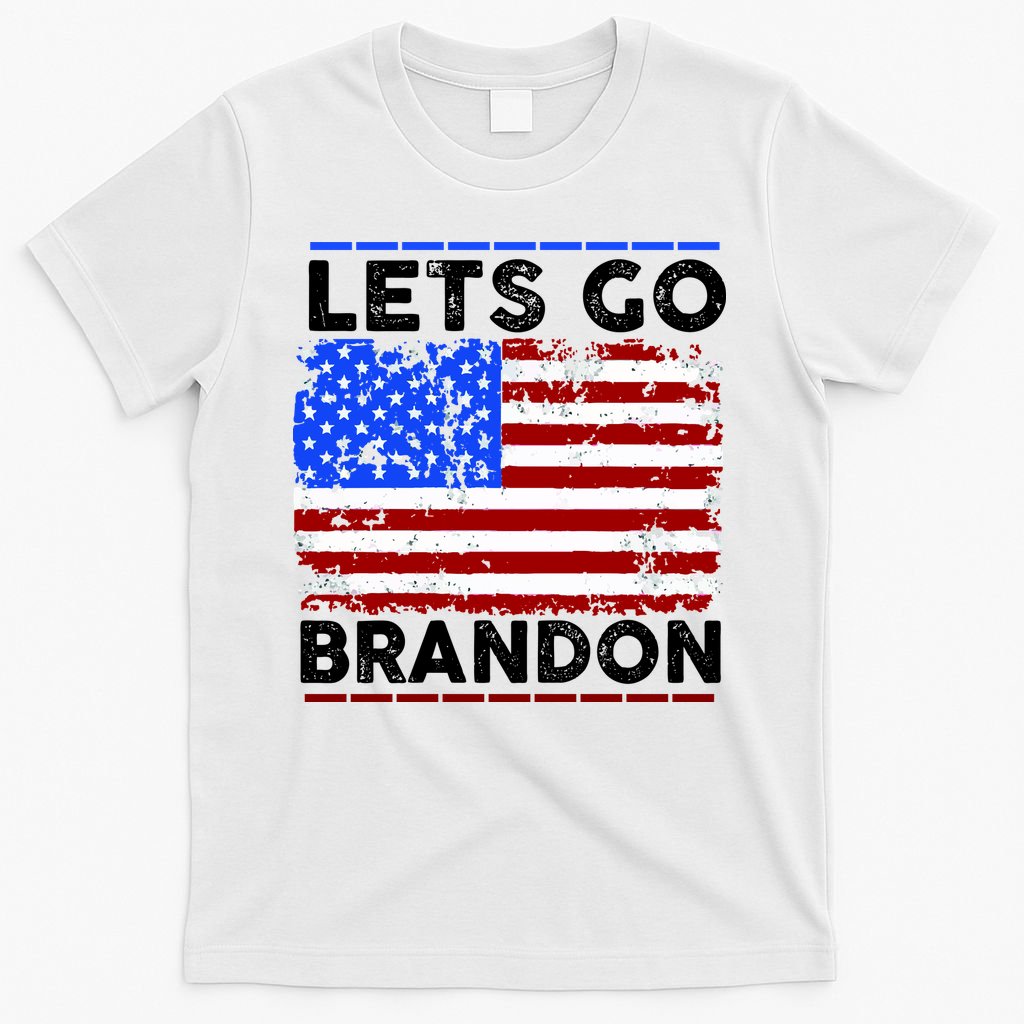 Lets Go Brandon USA Flag LGB United States T-Shirt