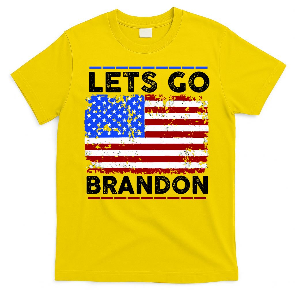 Lets Go Brandon USA Flag LGB United States T-Shirt