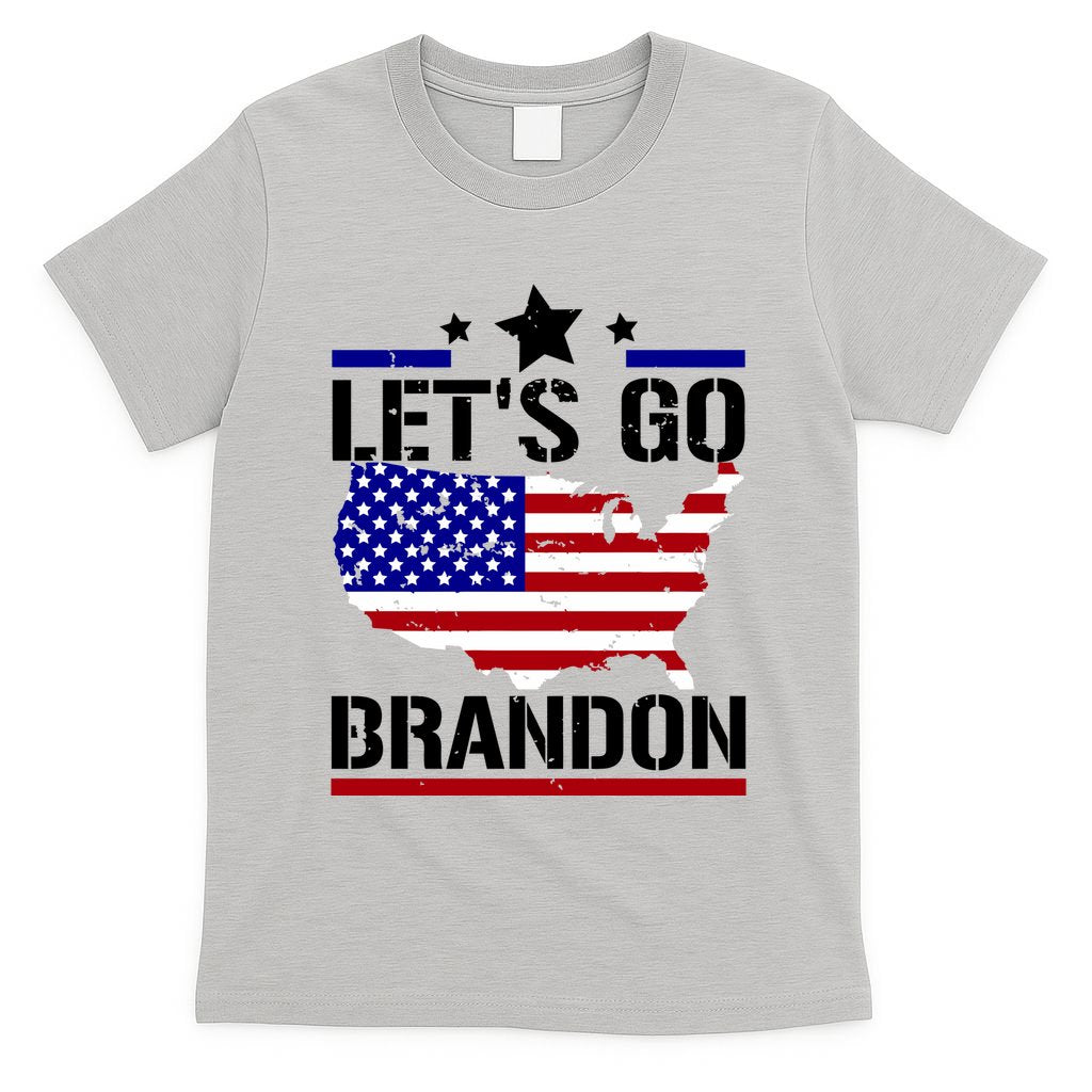 Let's Go Brandon USA Country Flag LGB FJB T-Shirt