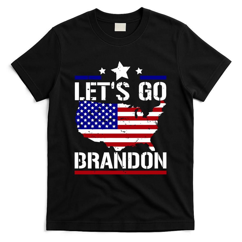 Let's Go Brandon USA Country Flag LGB FJB T-Shirt