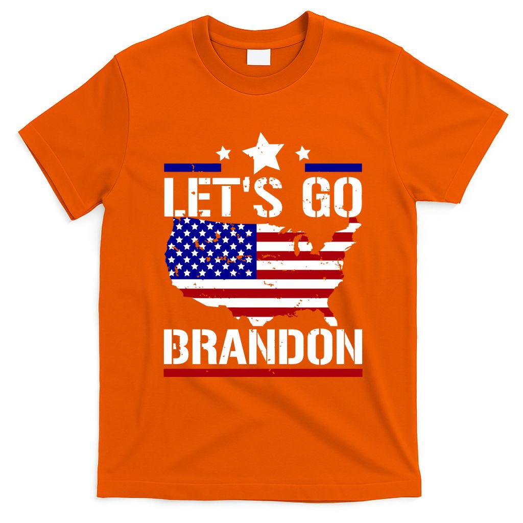 Let's Go Brandon USA Country Flag LGB FJB T-Shirt