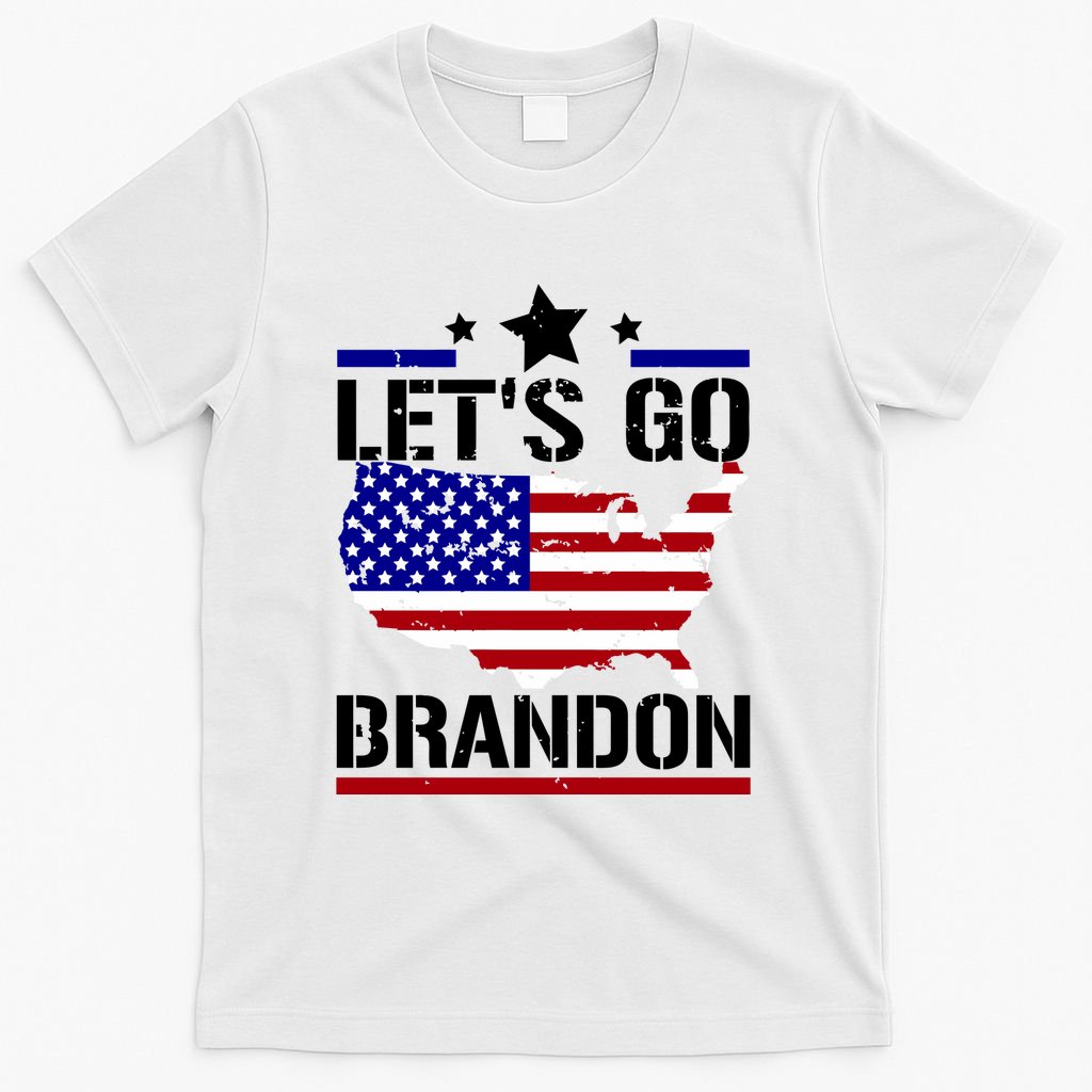 Let's Go Brandon USA Country Flag LGB FJB T-Shirt