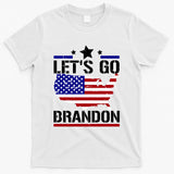 Let's Go Brandon USA Country Flag LGB FJB T-Shirt