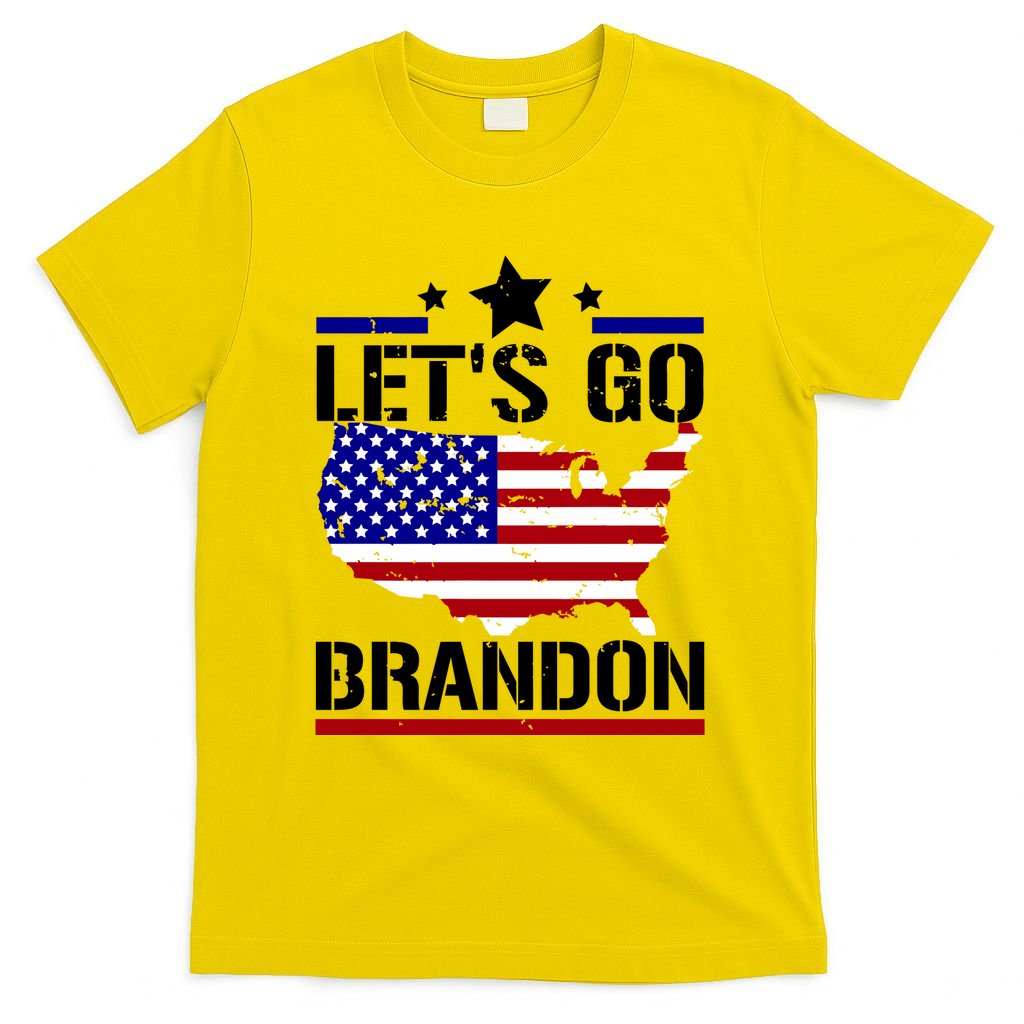 Let's Go Brandon USA Country Flag LGB FJB T-Shirt