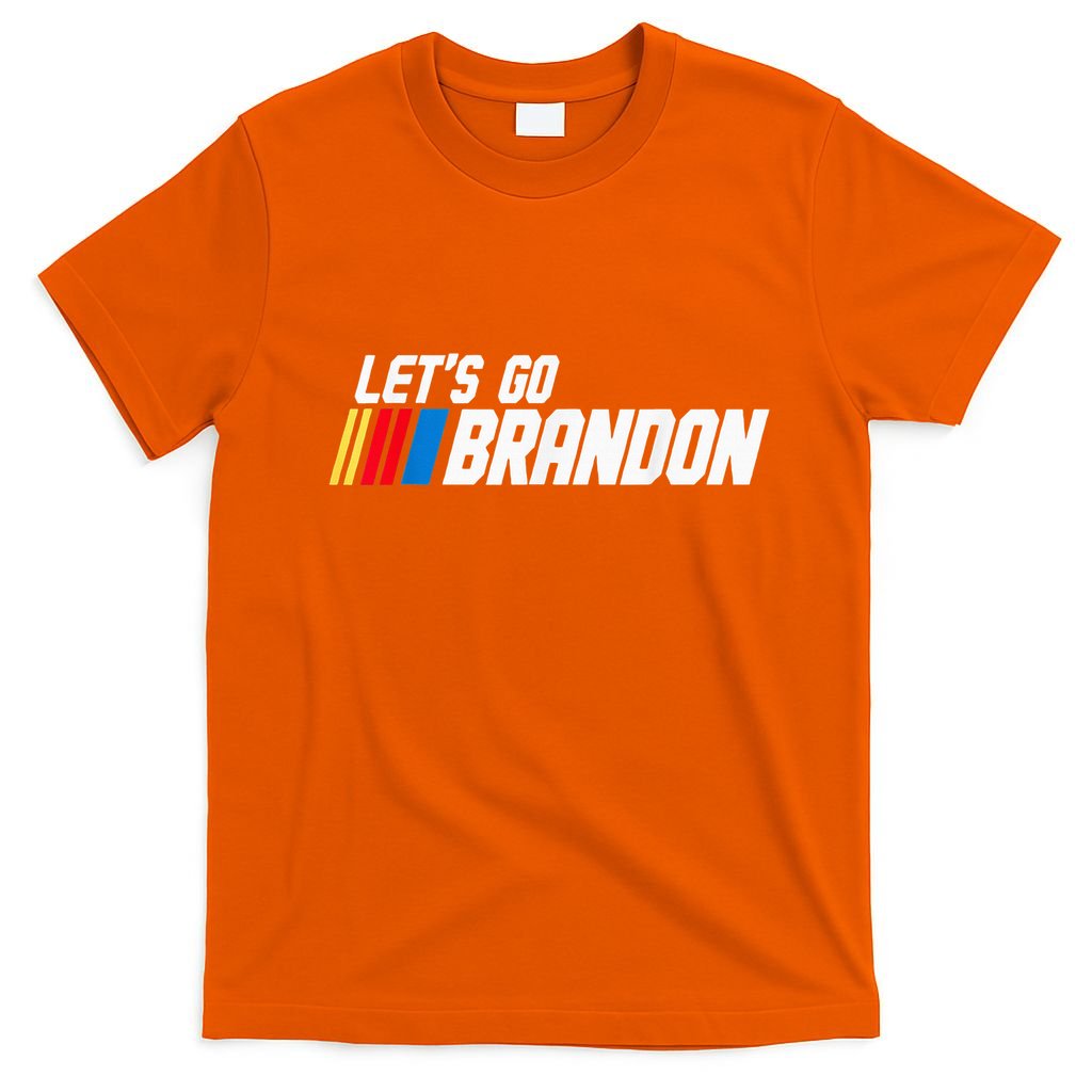 LetS Go Braden Brandon Us Flag Funny Trendy Sarcastic T-Shirt