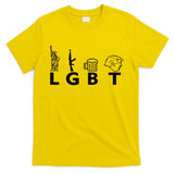 LGBT Lady Liberty Guns Beer Trump Donald Trump T-Shirt