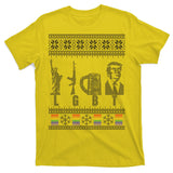 LGBT Liberty Guns Beer Trump Support Ugly Christmas T-Shirt