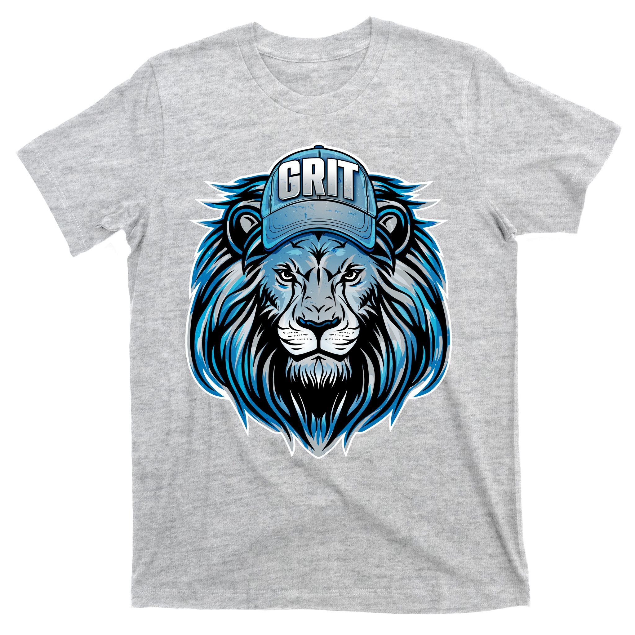 Lion Grit Detroit Football Sports Fan T-Shirt
