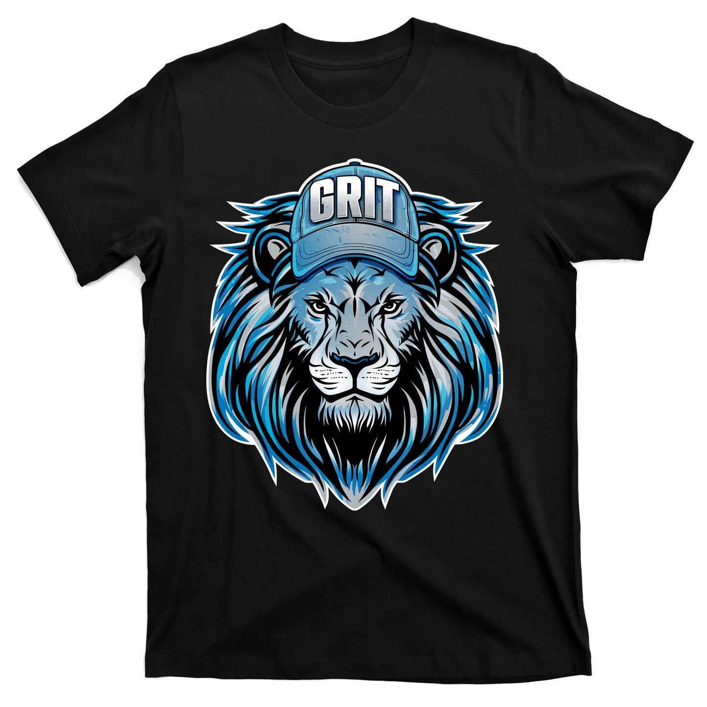 Lion Grit Detroit Football Sports Fan T-Shirt