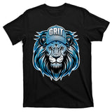 Lion Grit Detroit Football Sports Fan T-Shirt
