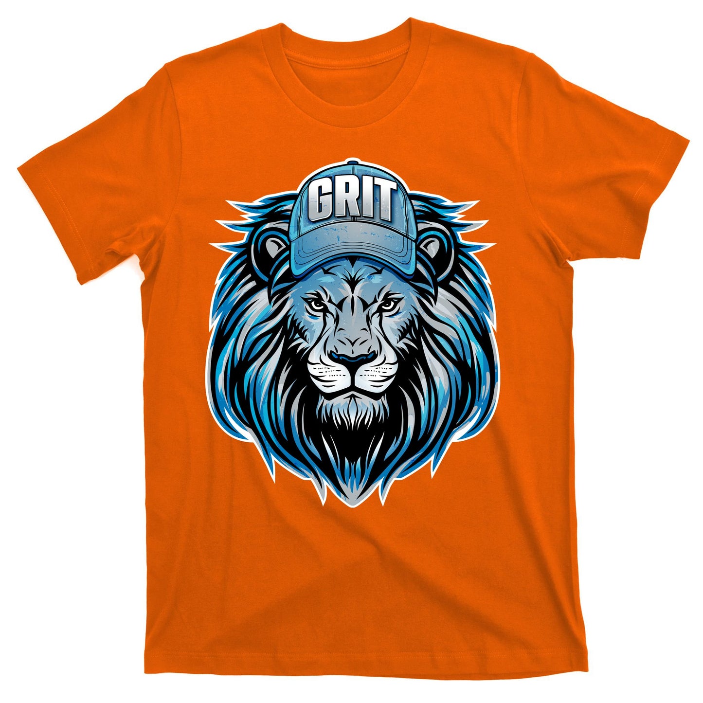 Lion Grit Detroit Football Sports Fan T-Shirt