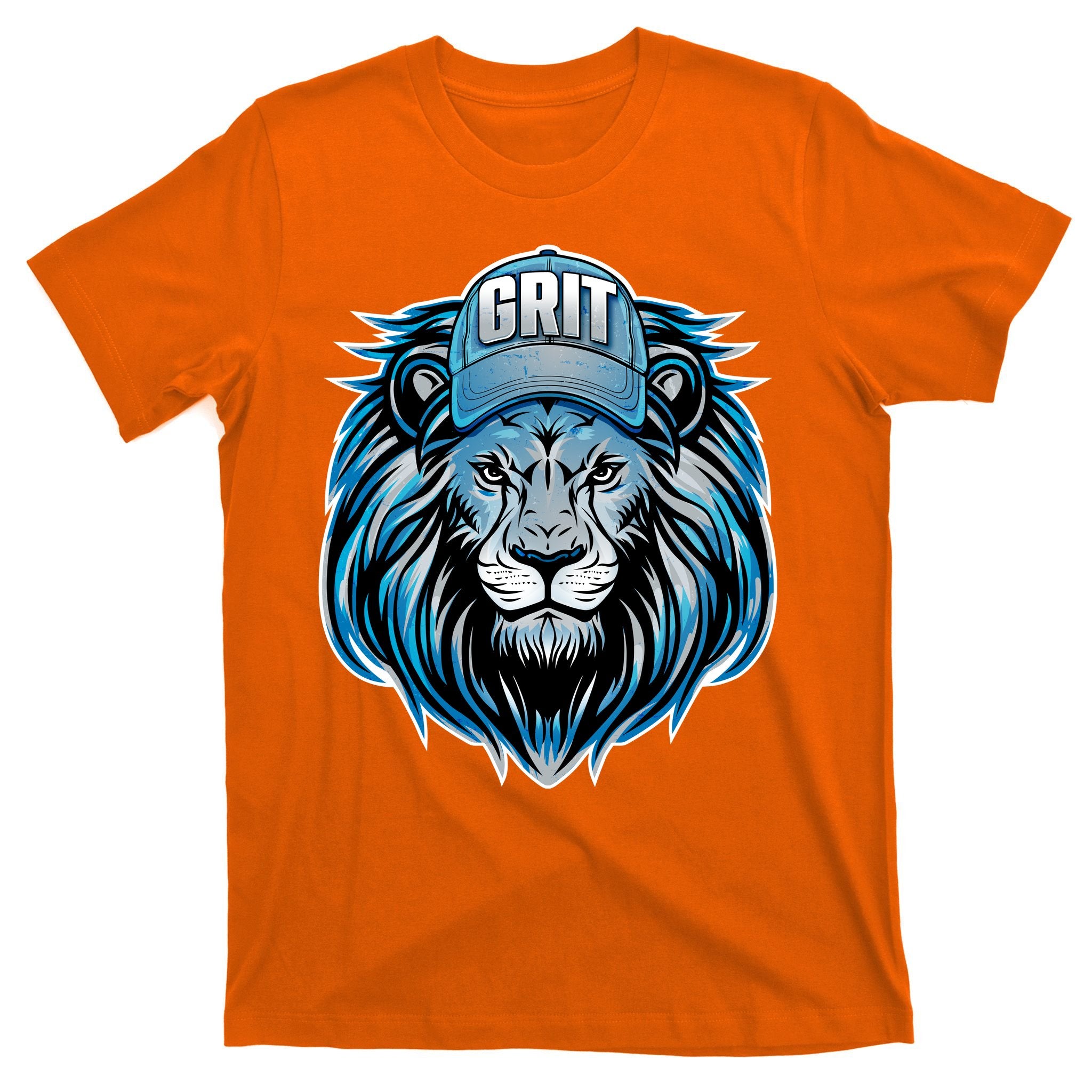 Lion Grit Detroit Football Sports Fan T-Shirt