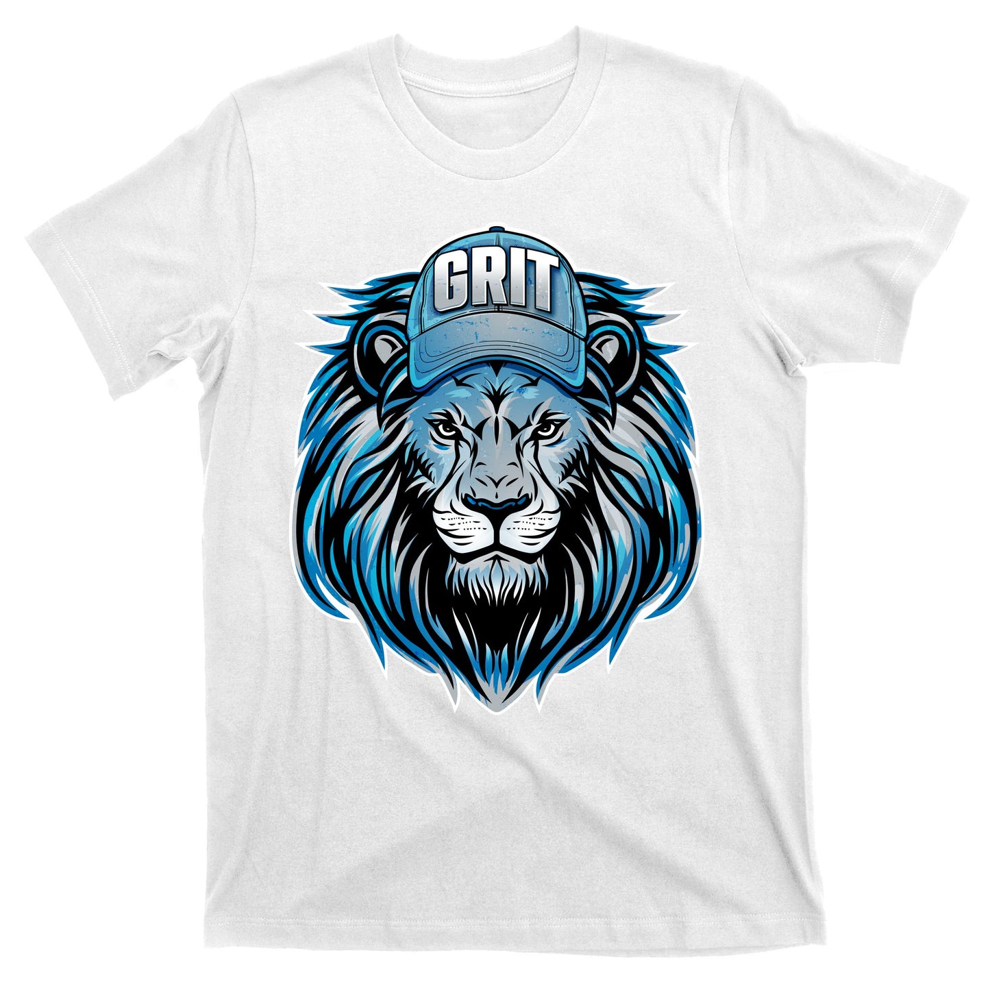 Lion Grit Detroit Football Sports Fan T-Shirt