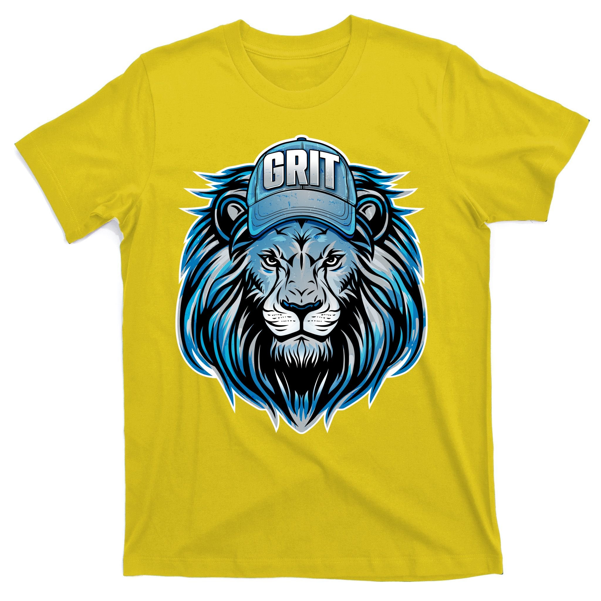 Lion Grit Detroit Football Sports Fan T-Shirt