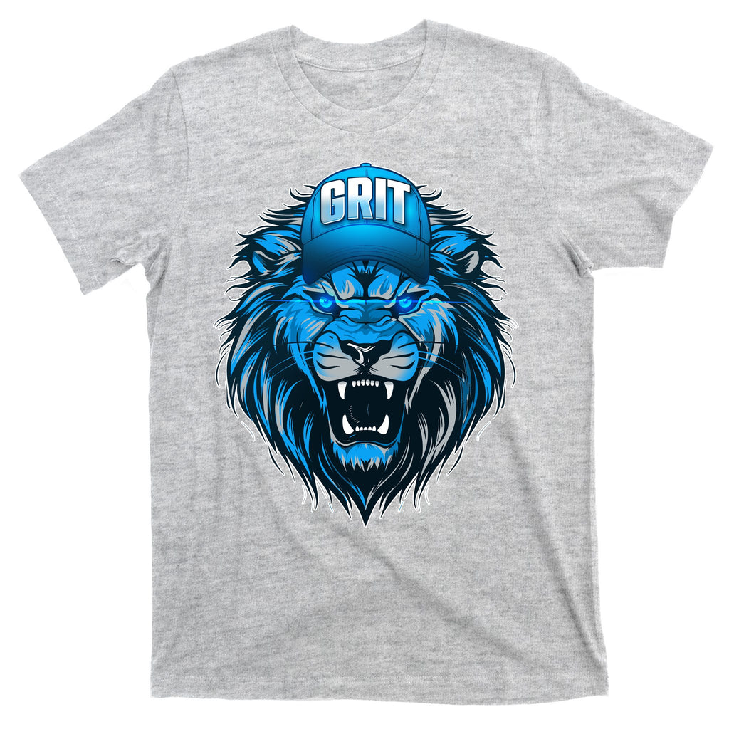 Lion Grit Detroit Football Sports Fan T-Shirt
