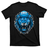 Lion Grit Detroit Football Sports Fan T-Shirt