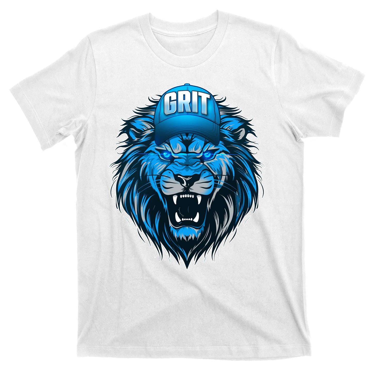 Lion Grit Detroit Football Sports Fan T-Shirt