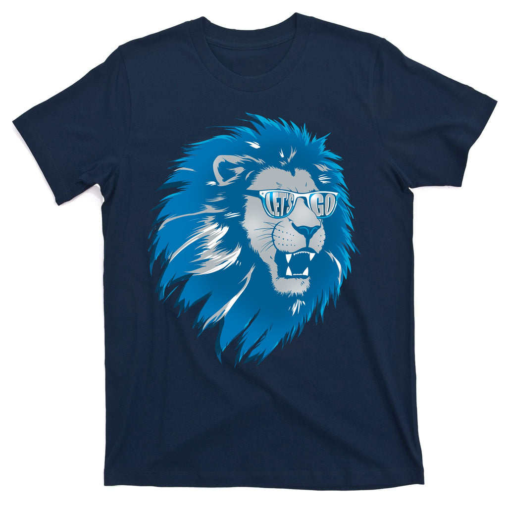 Lets Go Detroit Football Sports Fan T-Shirt